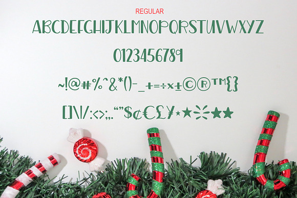Christmas Stars in Christmas Fonts - product preview 1