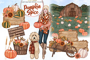 Pumpkin spice - Autumn clipart