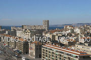 Marseille scene with sea in