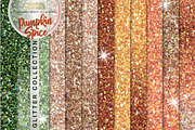 Autumn spice - glitter backgrounds
