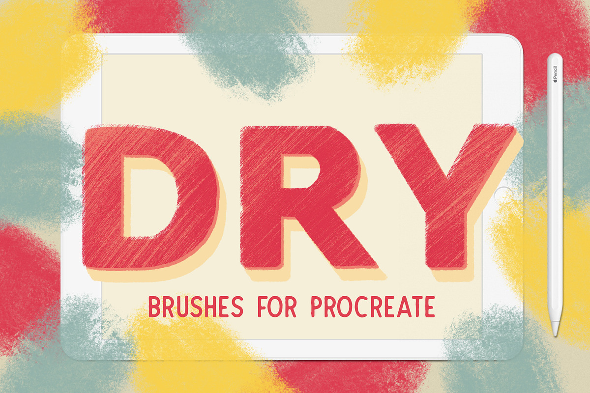 Dry Brush Set for Procreate in Photoshop Brushes - product preview 8