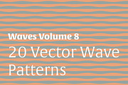 Waves Vol. 8 | 20 Vector Patterns