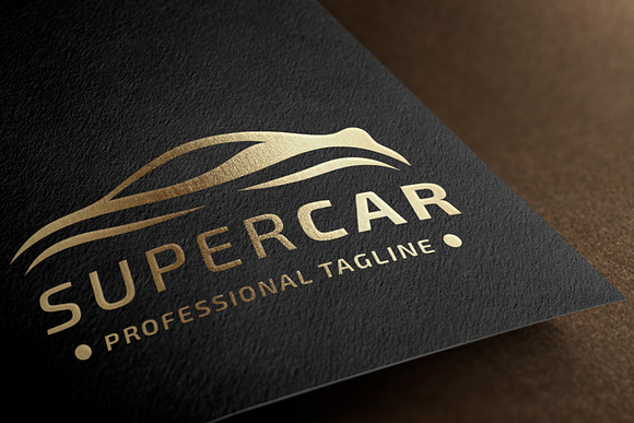 Super Car Logo in Logo Templates - product preview 4