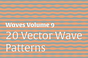 Waves Vol. 9 | 20 Vector Patterns