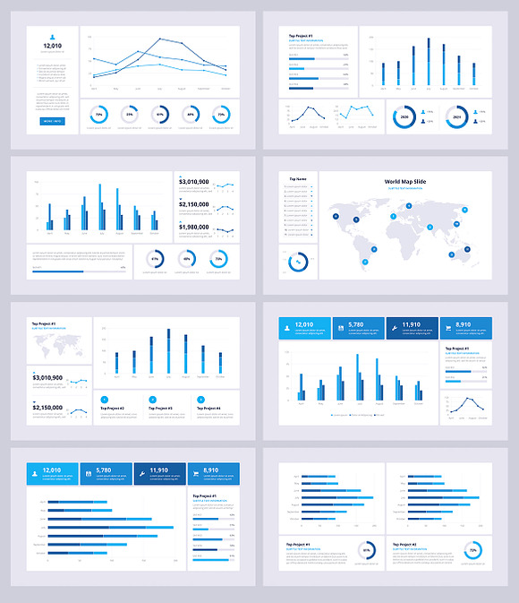 Project Dashboards 2.0 PowerPoint in PowerPoint Templates - product preview 2