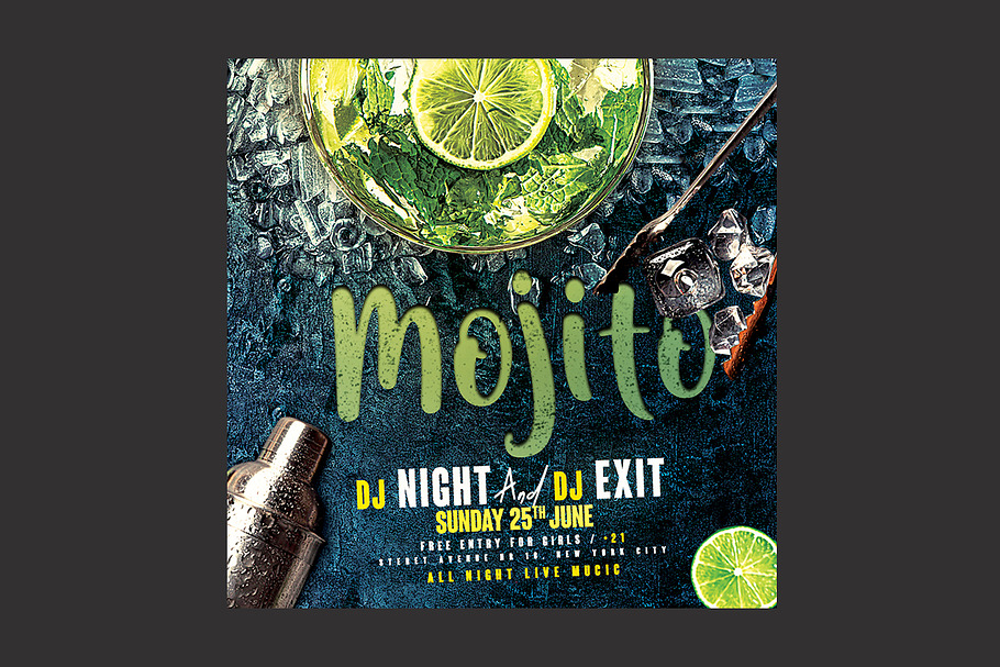 Mojito Flyer in Flyer Templates - product preview 8