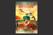 Sprint Run Flyer