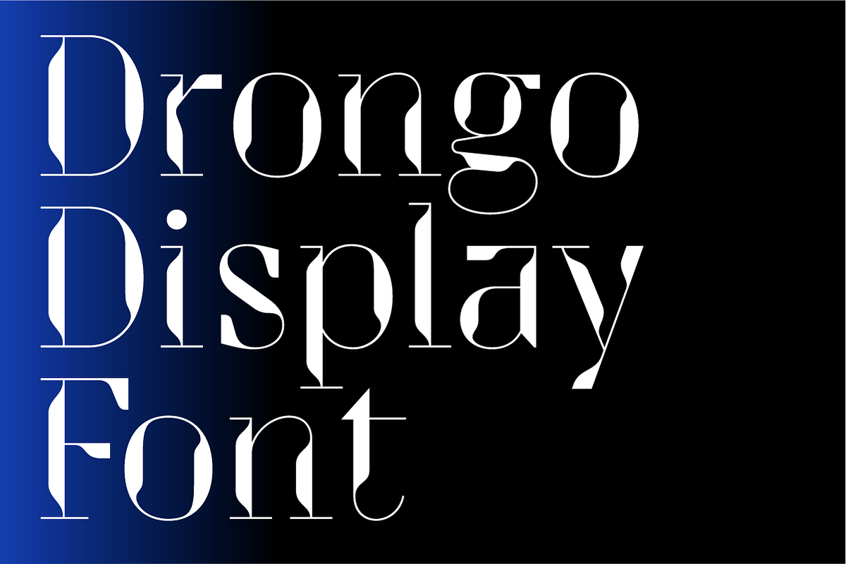 Drongo Font in Serif Fonts - product preview 8
