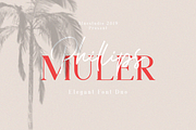 Phillips Muler // Elegant Font Duo