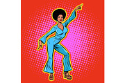 retro African disco dance