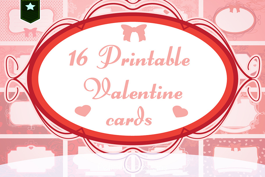 Cute printable valentine cards