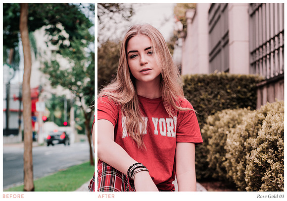 Rose Gold Lightroom Presets in Add-Ons - product preview 11