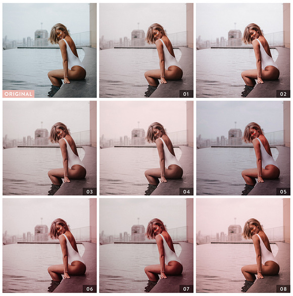 Rose Gold Lightroom Presets in Add-Ons - product preview 12