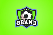 Modern Football Soccer Logo