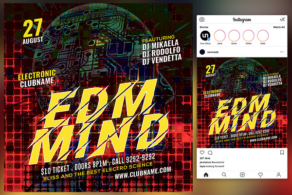 EDM Mind Flyer