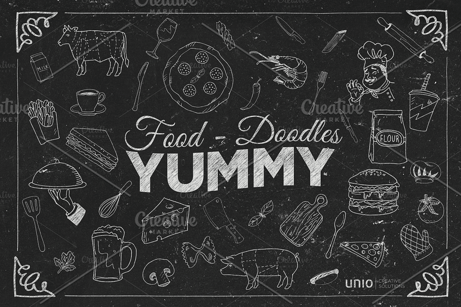 YUMMY - Food Doodles