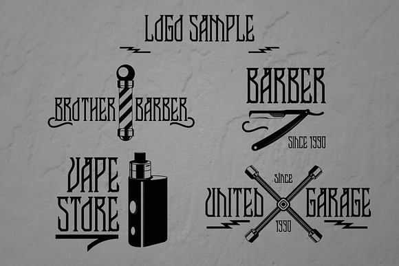 Braga + Extras in Display Fonts - product preview 3