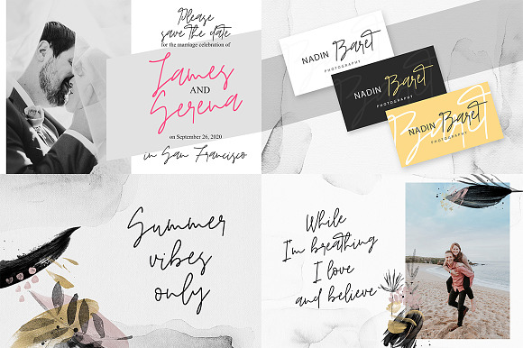 290+ FONTS in 1 BUNDLE in Script Fonts - product preview 6