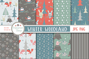 Winter Woodland paper
