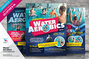 Water Aerobics Flyer Templates