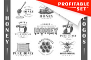 18 Honey Logos Templates
