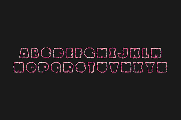 Vector Alphabet. Blossom in Symbol Fonts - product preview 1