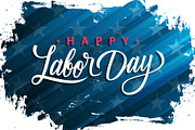 USA Labor Day Banner