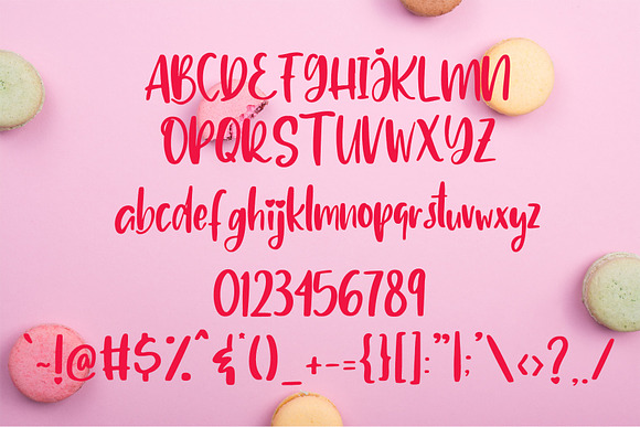 Delighted - Sweet Handmade Font in Display Fonts - product preview 7
