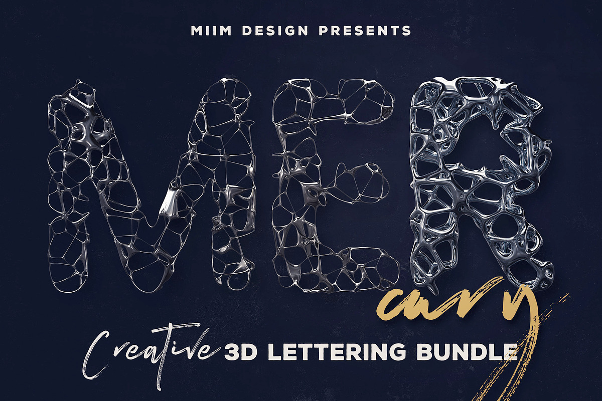 Mercury – 3D Lettering in Graphics - product preview 8