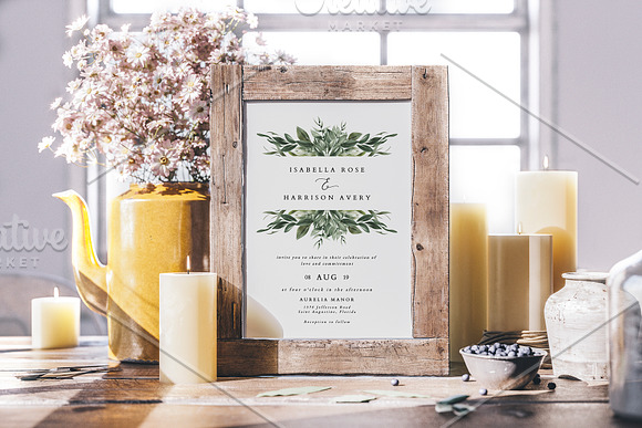 Wedding Frame Mockup in Print Mockups - product preview 2