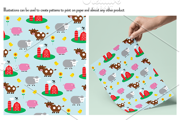 Farm Clipart in Illustrations - product preview 3