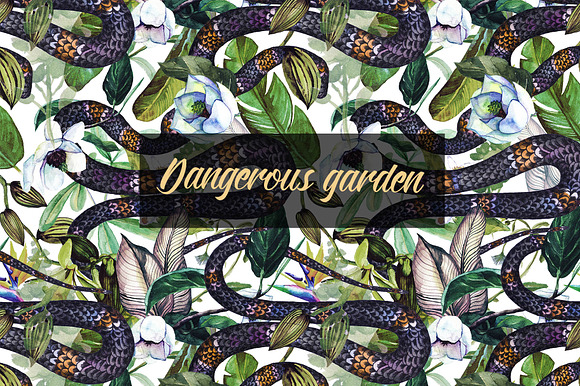 Wildlife. Tropical Seamless Pattern in Patterns - product preview 6