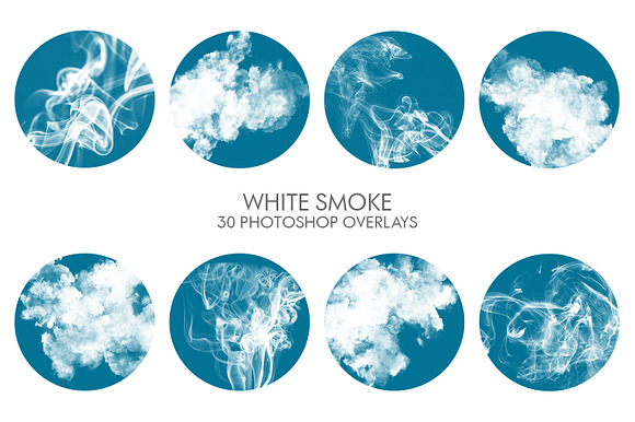White Smoke Photoshop Overlays in Add-Ons - product preview 32