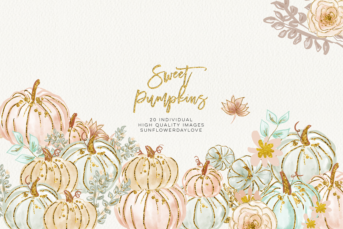 Pumpkin Clip Art in Illustrations - product preview 8
