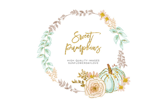 Pumpkin Clip Art in Illustrations - product preview 1
