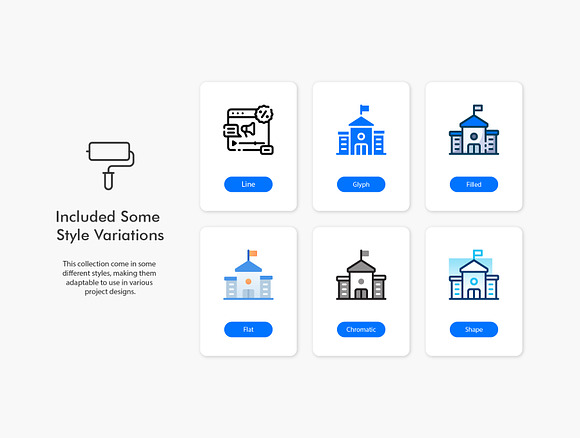 School Icons in Calendar Icons - product preview 3