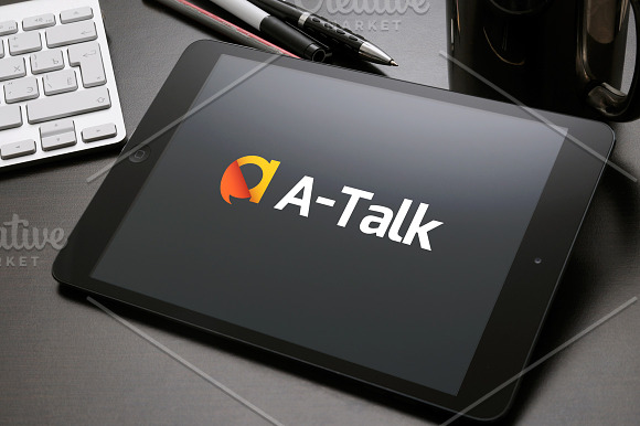A-Talk logo template in Logo Templates - product preview 1