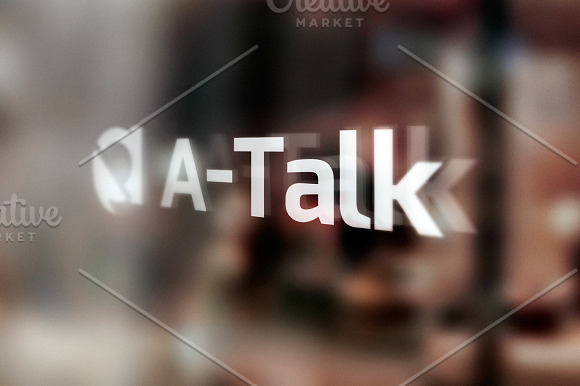 A-Talk logo template in Logo Templates - product preview 3