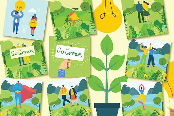 Save the planet in Illustrations - product preview 1