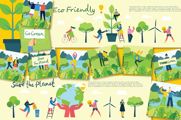 Save the planet in Illustrations - product preview 4