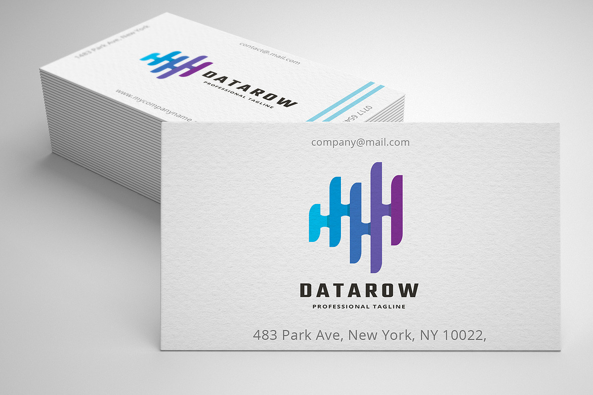 Data Row Logo in Logo Templates - product preview 8
