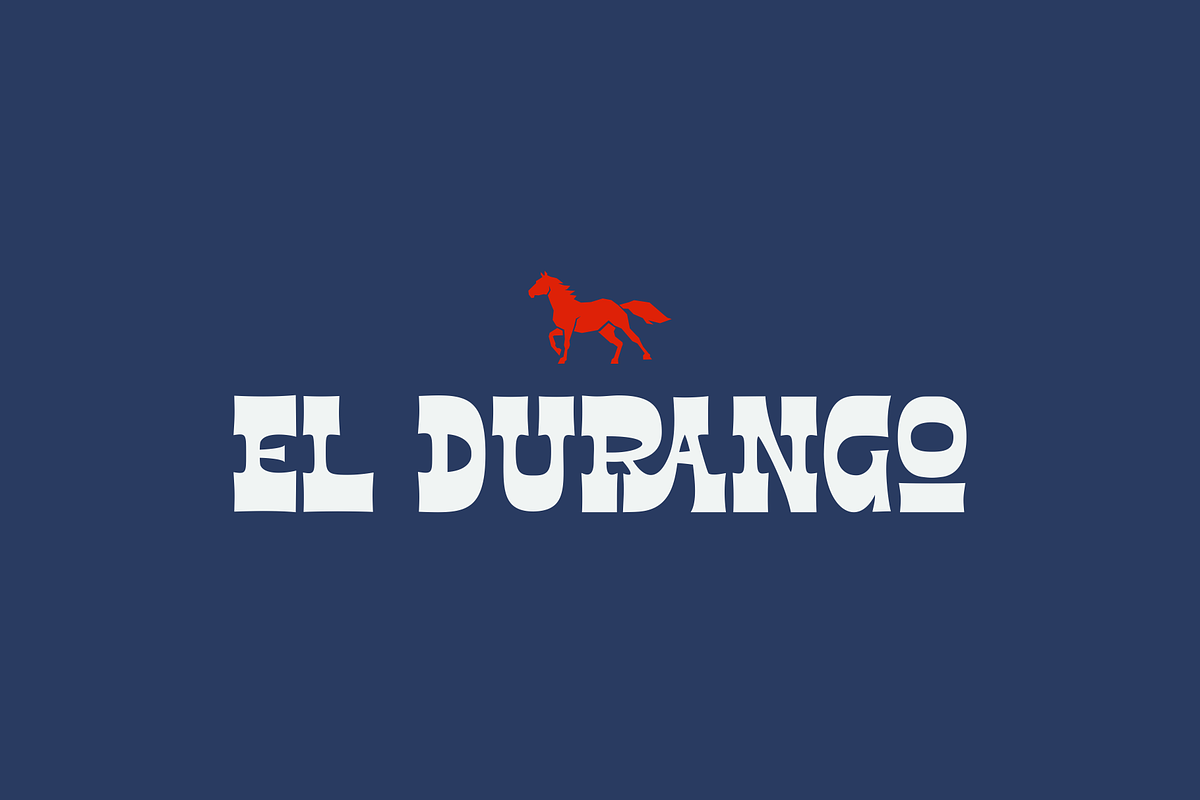 El Durango in Display Fonts - product preview 8