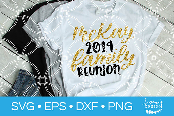 2019 Family Reunion SVG Cut File in Illustrations - product preview 1