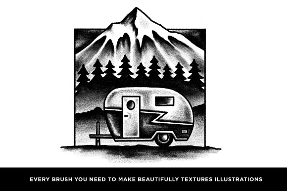 The Classic Illustration Brush Pack in Add-Ons - product preview 11