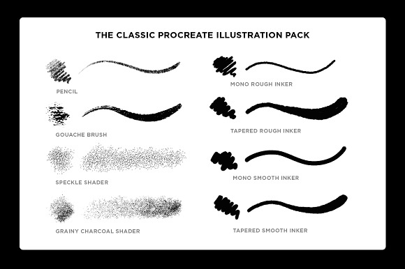 The Classic Illustration Brush Pack in Add-Ons - product preview 15