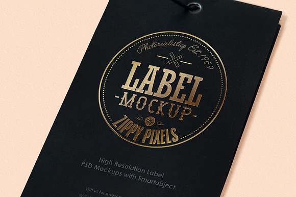 Apparel Label & Tag Mockups Vol. 1 in Product Mockups - product preview 8