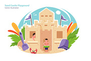 Castle Playground - Illustration