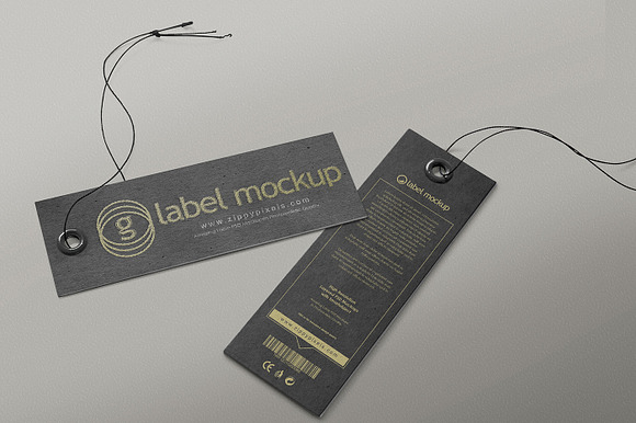 Apparel Label & Tag Mockups Vol. 1 in Product Mockups - product preview 23