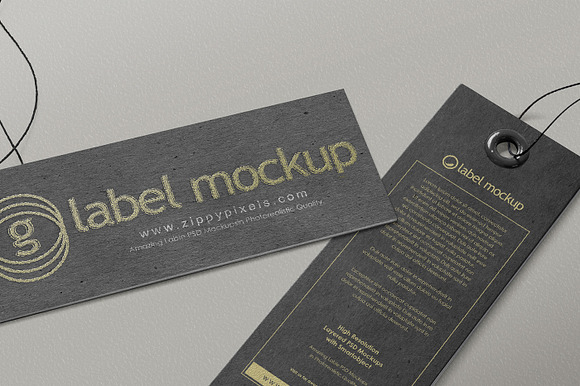 Apparel Label & Tag Mockups Vol. 1 in Product Mockups - product preview 24
