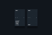 Business cards template: 3cicle